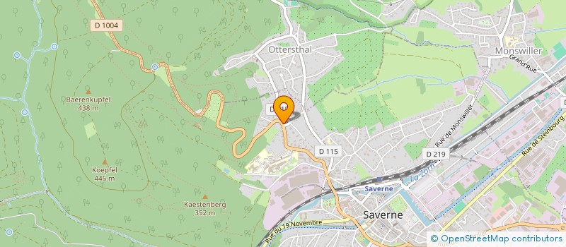 localisation de l'entreprise SARL SAVERNE CONSTRUCTION à SAVERNE