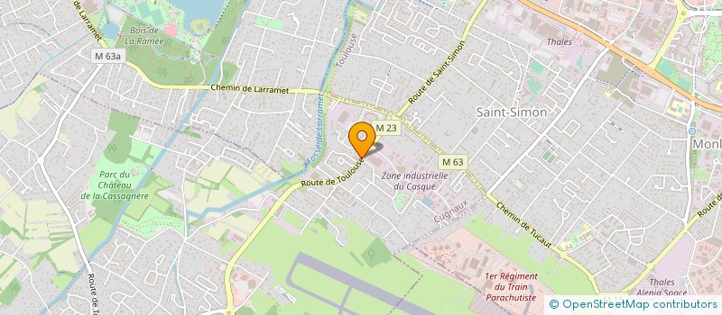 localisation de l'entreprise SARL SAVES à CUGNAUX