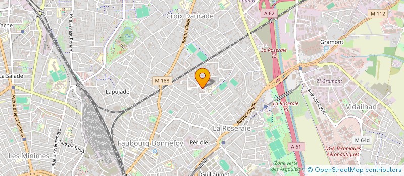 localisation de l'entreprise SARL SAVEUR ORIENTALE à TOULOUSE