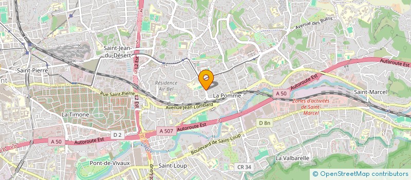 localisation de l'entreprise SARL SAVEURS à MARSEILLE