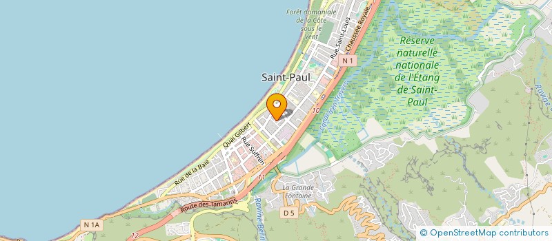 localisation de l'entreprise SARL SAVEURS AUSTRALES à SAINT-PAUL
