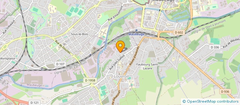 localisation de l'entreprise SARL SAVEURS DES ANTILLES  LOUVROIL