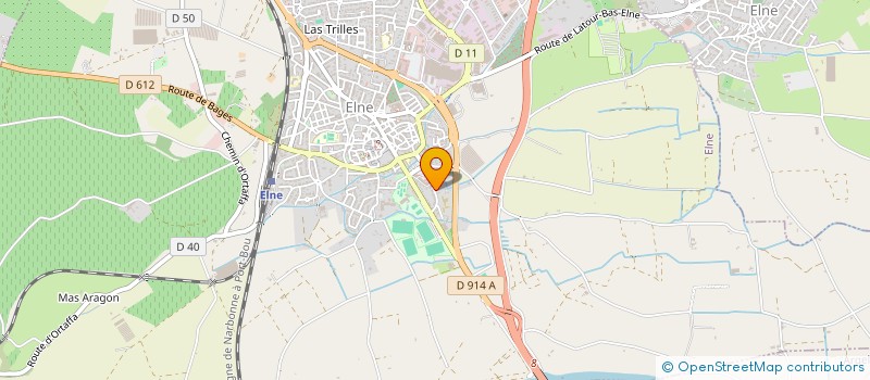 localisation de l'entreprise SARL SAVEURS ET TENDANCES à ELNE