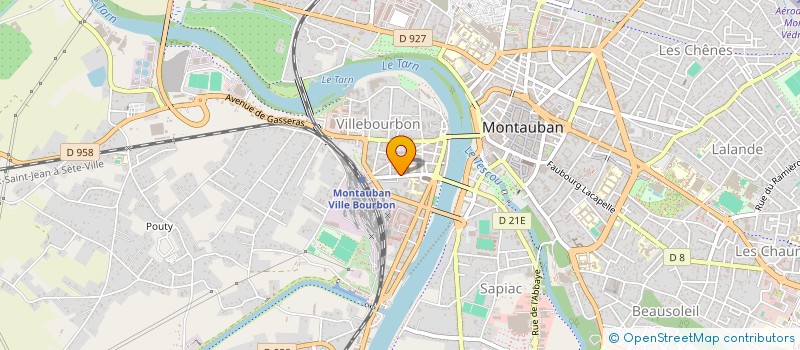 localisation de l'entreprise SARL SAVEURS ORIENTALES à MONTAUBAN
