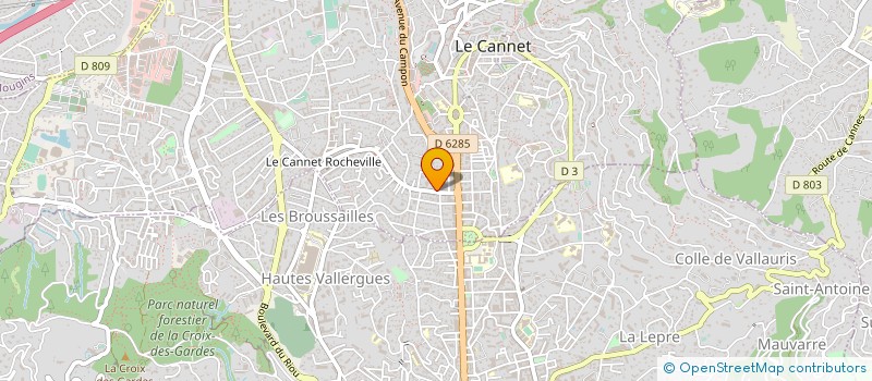 localisation de l'entreprise SARL SAVOIR FAIRE SAVOIR à LE CANNET
