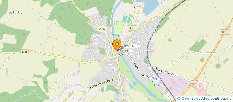 localisation de l'entreprise SARL SAVVAN à CLOYES-LES-TROIS-RIVIERES