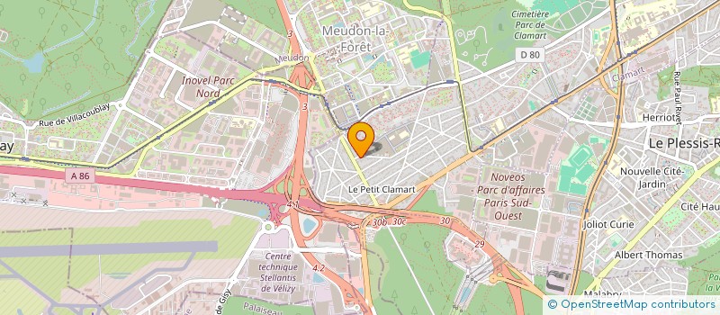 localisation de l'entreprise SARL SAVY à CLAMART