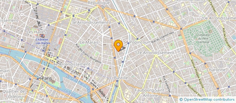 localisation de l'entreprise SARL SAXONIA  PARIS