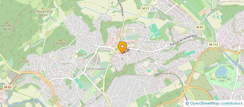 localisation de l'entreprise SARL SB JOB à JACOU
