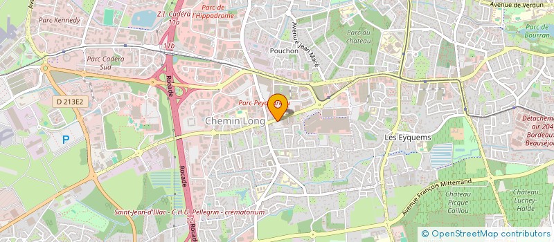 localisation de l'entreprise SARL SBC  MERIGNAC