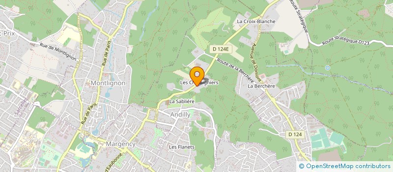 localisation de l'entreprise SARL SBIREC à ANDILLY