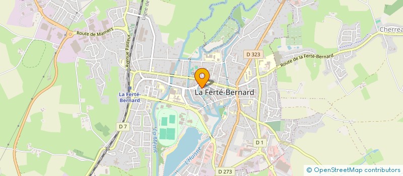 localisation de l'entreprise SARL SBL à LA FERTE-BERNARD