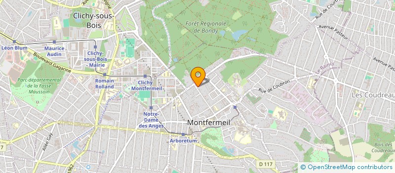 localisation de l'entreprise SARL SBN à MONTFERMEIL