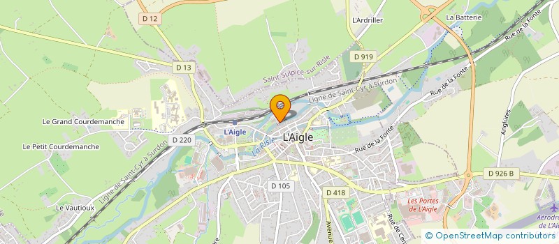 localisation de l'entreprise SARL SBN à L'AIGLE