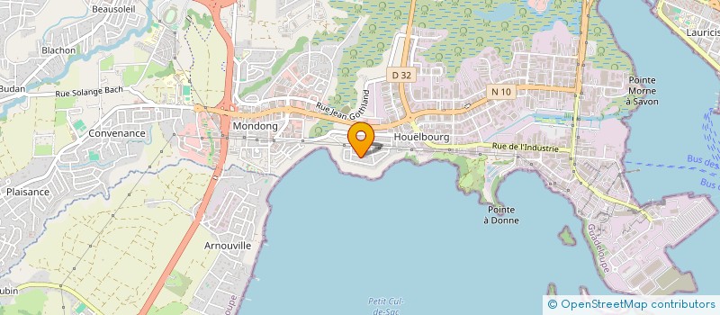 localisation de l'entreprise SARL SBNL à BAIE-MAHAULT