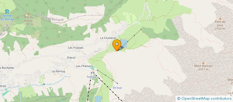 localisation de l'entreprise SARL SC à LA CLUSAZ