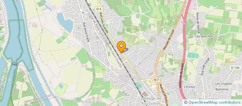 localisation de l'entreprise SARL SC AUTOMOBILES à SAINT-MAURICE-L'EXIL