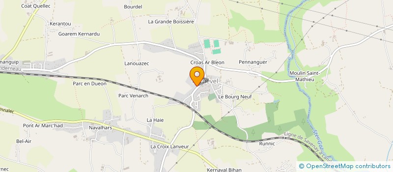 localisation de l'entreprise SARL SC FENETRE  ROSPORDEN