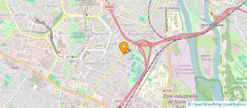 localisation de l'entreprise SARL SC2A à TOULOUSE