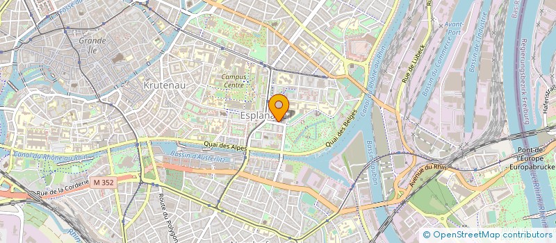 localisation de l'entreprise SARL SC3 à STRASBOURG