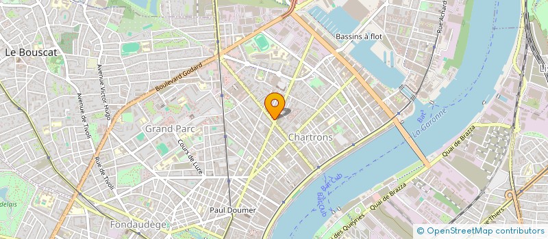 localisation de l'entreprise SARL SCANAUTO EXPRESS à BORDEAUX