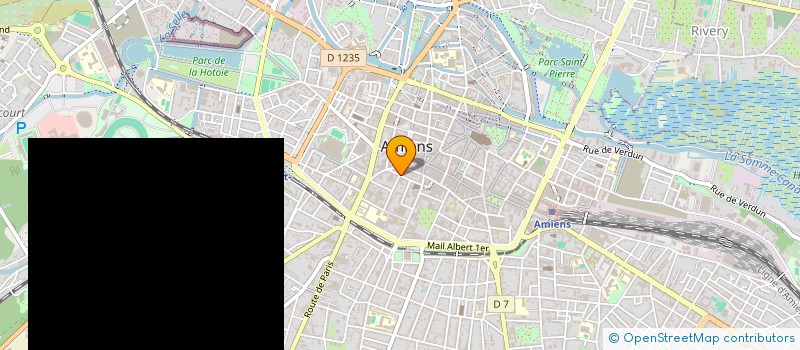 localisation de l'entreprise SARL SCAVO à AMIENS