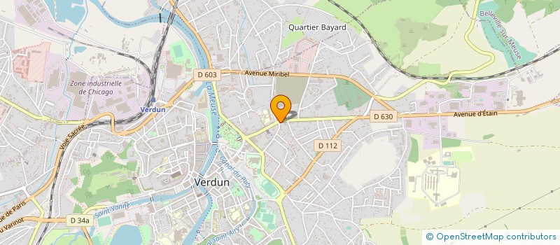 localisation de l'entreprise SARL SCB à VERDUN