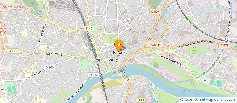 localisation de l'entreprise SARL SCHAM'S à NEVERS