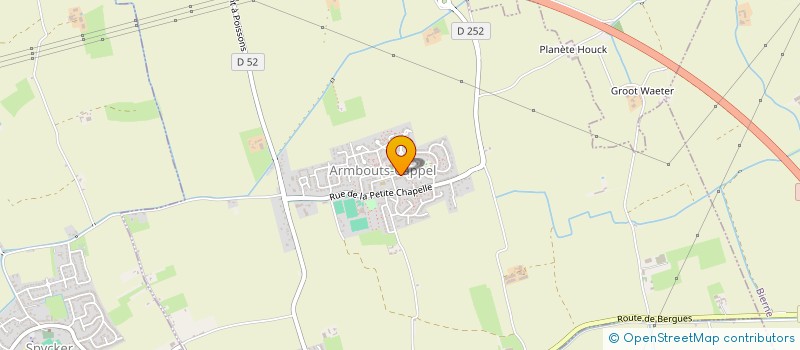 localisation de l'entreprise SARL SCHAPMAN  ARMBOUTS-CAPPEL