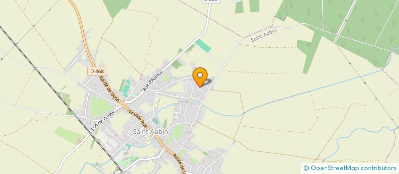 localisation de l'entreprise SARL SCHEIDER PAYSAGES  SAINT-AUBIN