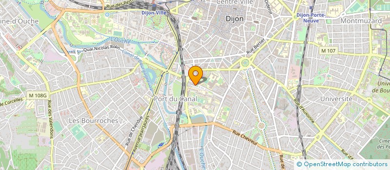 localisation de l'entreprise SARL SCHEKINA à DIJON