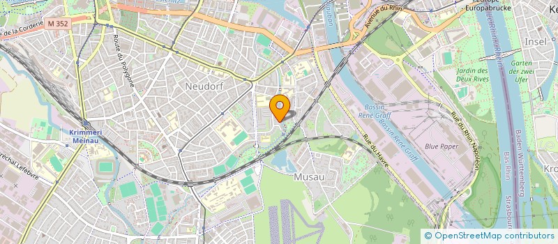 localisation de l'entreprise SARL SCHELLENBERGER à STRASBOURG