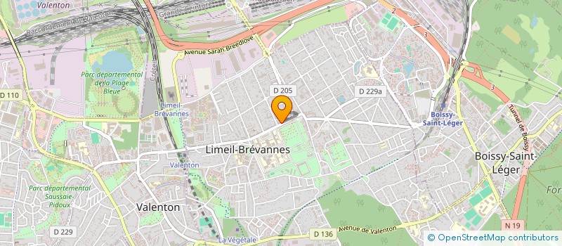 localisation de l'entreprise SARL SCHIEBEN ALAIN à LIMEIL-BREVANNES