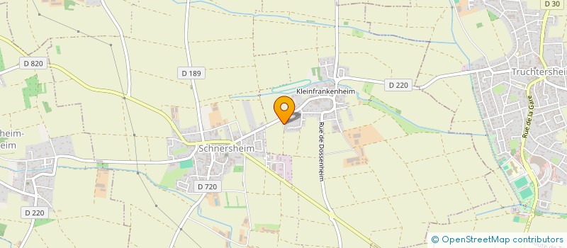 localisation de l'entreprise SARL SCHLOTTER SAVERNE  SCHNERSHEIM