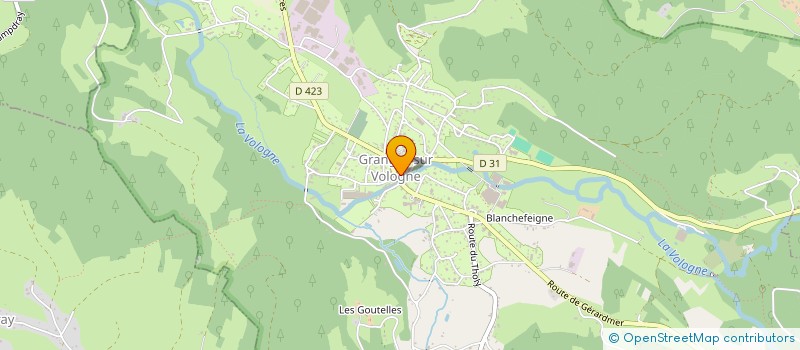 localisation de l'entreprise SARL SCHMITT FRERES à GRANGES-AUMONTZEY
