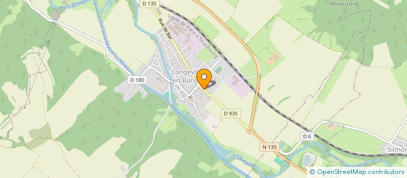 localisation de l'entreprise SARL SCHMITT V.O. à LONGEVILLE-EN-BARROIS