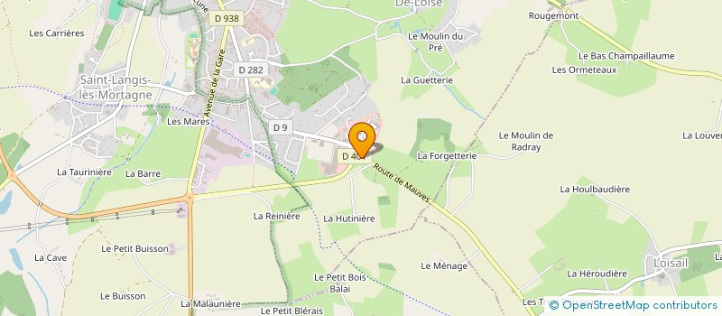 localisation de l'entreprise SARL SCHOULEUR à SAINT-LANGIS-LES-MORTAGNE