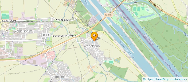 localisation de l'entreprise SARL SCHUMANN VINCENT  VOGELGRUN