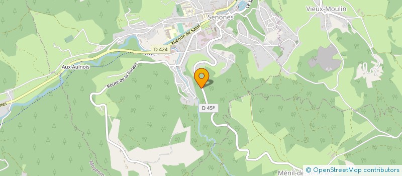 localisation de l'entreprise SARL SCIERIE DU MONT à LE MONT