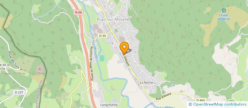 localisation de l'entreprise SARL SCIERIE GALMICHE à FERDRUPT