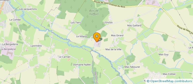 localisation de l'entreprise SARL SCIERIE PONCIN à VAL-REVERMONT