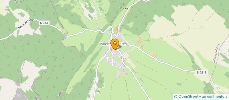 localisation de l'entreprise SARL SCIERIE RENAUD à MONTROND