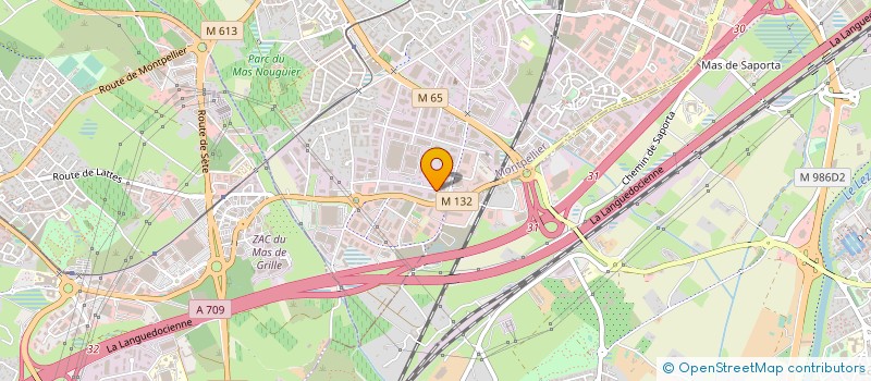 localisation de l'entreprise SARL SCITUS CONSEIL à MONTPELLIER