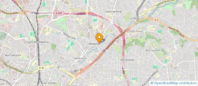 localisation de l'entreprise SARL SCL à MARSEILLE