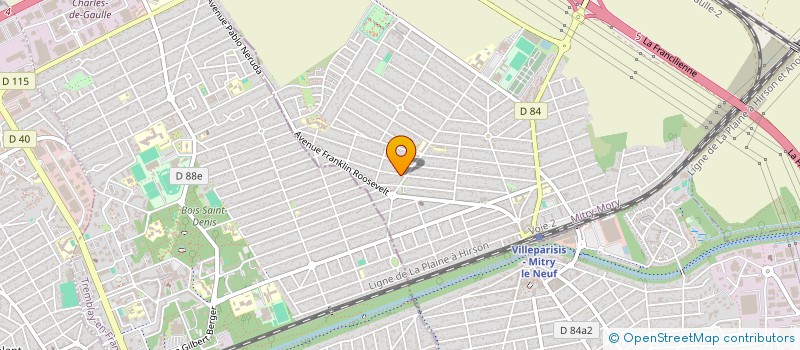 localisation de l'entreprise SARL SCMD  MITRY-MORY