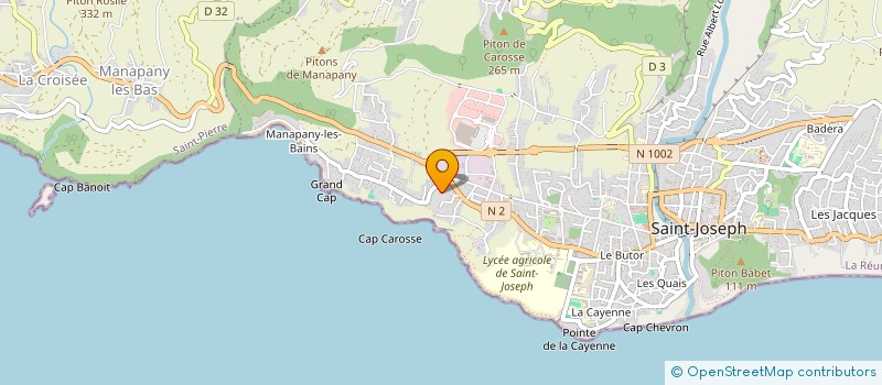 localisation de l'entreprise SARL SCMIM à SAINT-JOSEPH