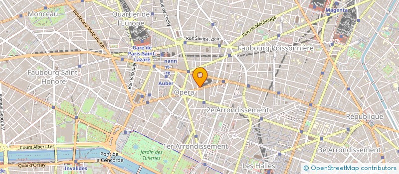 localisation de l'entreprise SARL SCMO à PARIS
