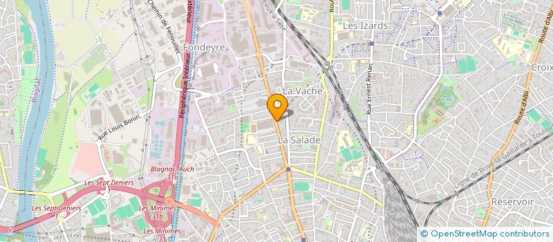 localisation de l'entreprise SARL SCMR SOC CARRELAGE MACONNERIE RENOV à TOULOUSE