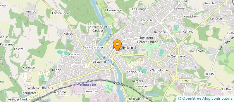 localisation de l'entreprise SARL SCOPAL à HENNEBONT