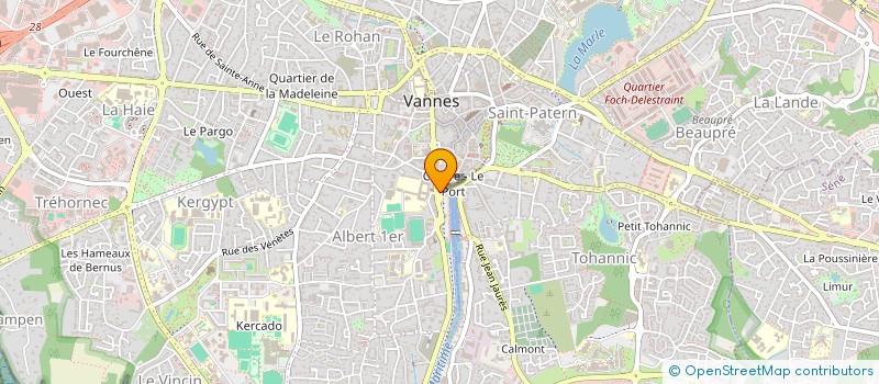 localisation de l'entreprise SARL SCORE à VANNES